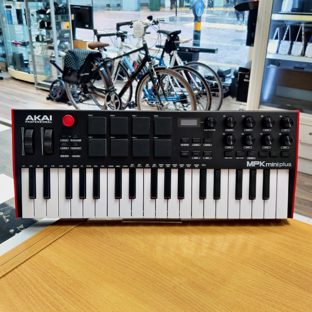 Pre-owned Akai Professional MPK Mini Plus, USB MIDI Compact Keyboard ...